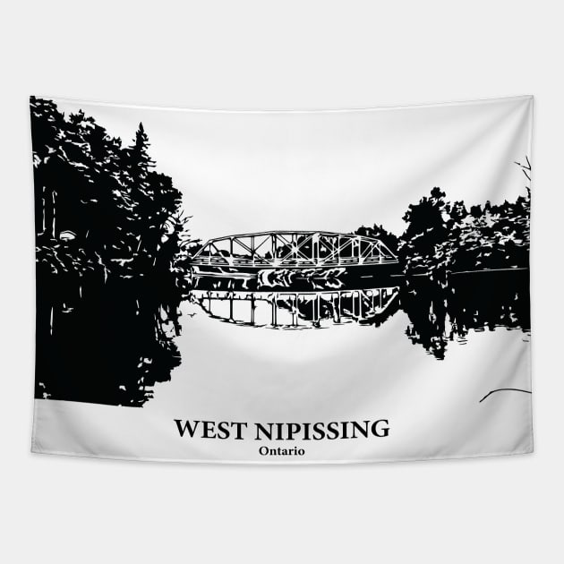 West Nipissing - Ontario Tapestry by Lakeric