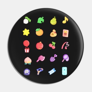 Animal Gaming Items Stickers Pin