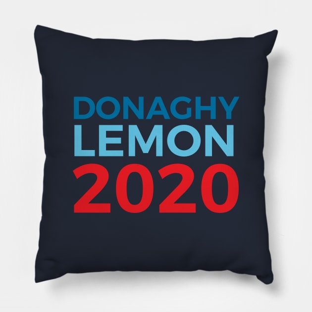 Jack Donaghy Liz Lemon / 30 Rock / 2020 Election Pillow by nerdydesigns