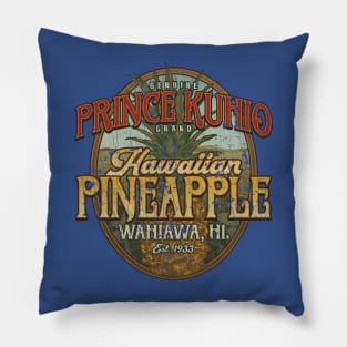 Prince Kuhio Hawaiian Pineapple 1933 Pillow