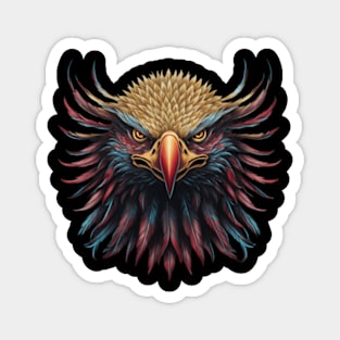 Mighty Mexican Eagle Emblem Magnet