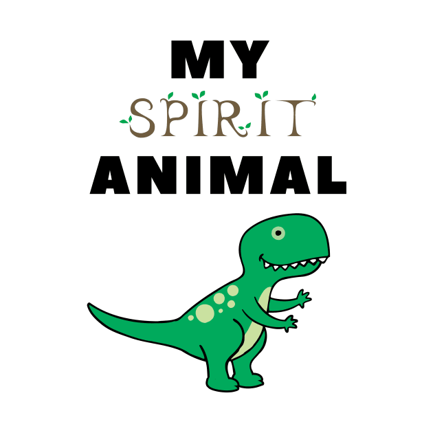 My spirit animal is a dinosaur by popanato