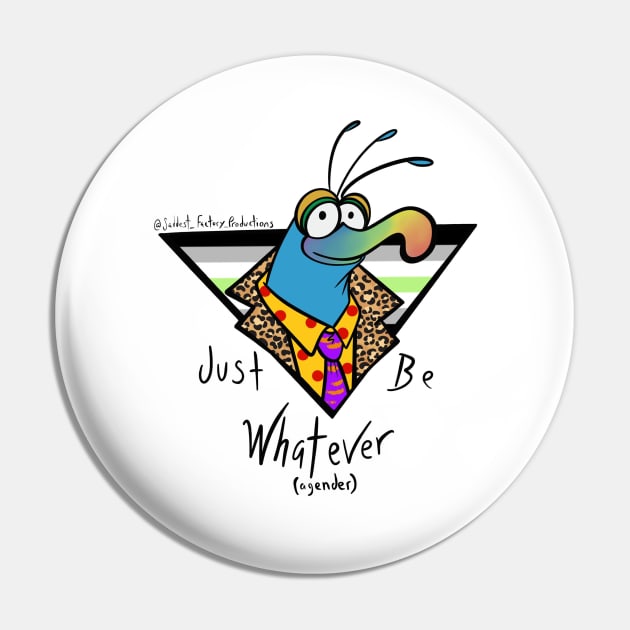 Agender pride whatever puppet weirdo Pin by SaddestFactory