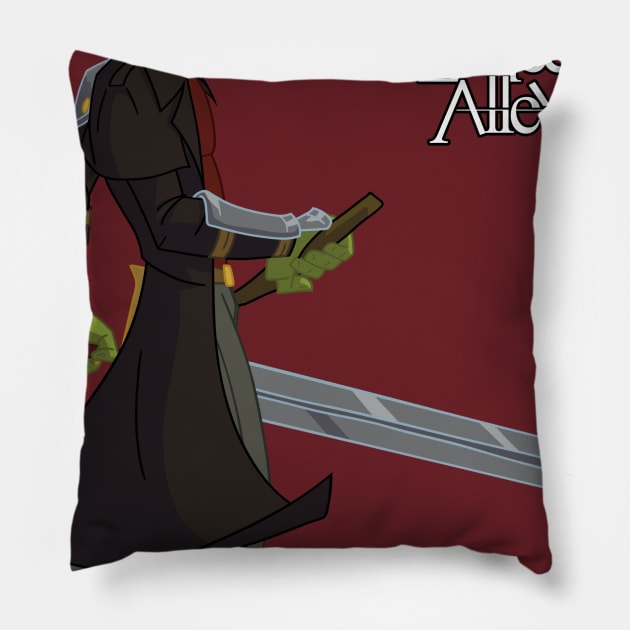 Murdoch Pillow by EmberAlley