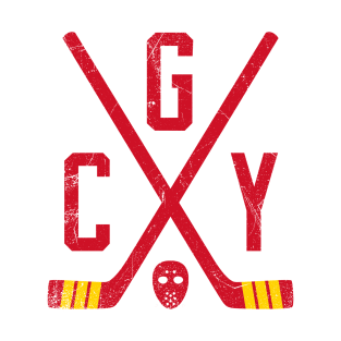 CGY Retro Sticks - White T-Shirt