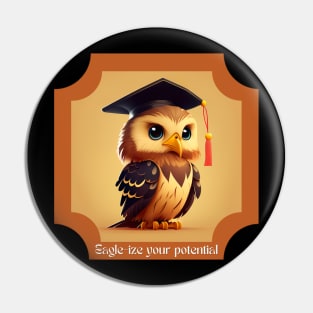 Eagle-ize your Potential Illustration Pin