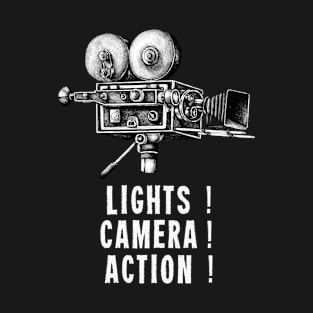 Lights Camera Action T-Shirt