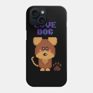 Love dog my family Phone Case