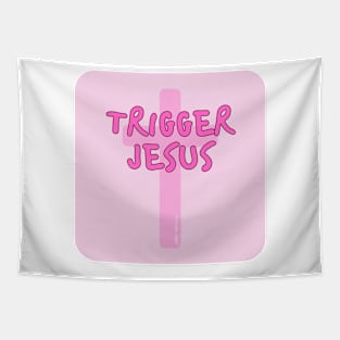 Trigger Jesus Affirmation By Abby Anime(c) Tapestry