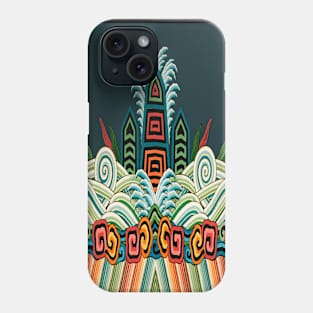 A Funky Style Pattern Phone Case