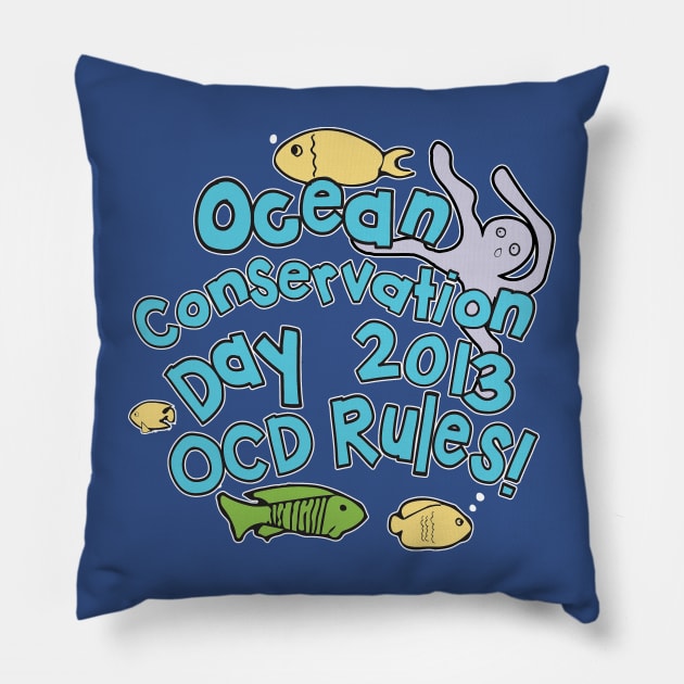 New Girl OCD Shirt Pillow by BoxDugArt