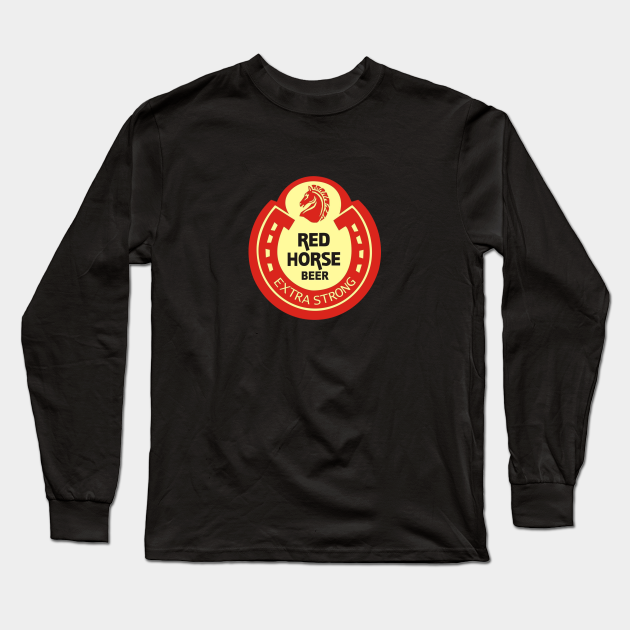 red horse beer t shirt