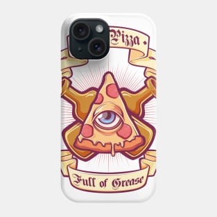 Pizza is my religion Phone Case