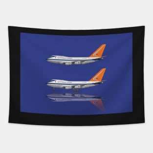 The Classsic South African Airways 747-SP-44 Tapestry