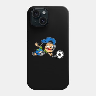 funny soccer Phone Case