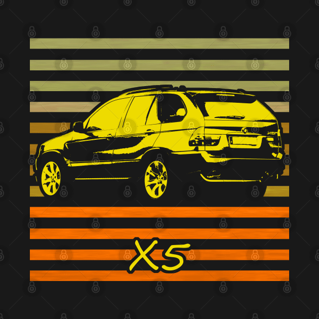 X5 retro vintage design e53 lovers by WOS