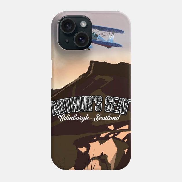 Arthur's Seat Edinburgh Scotland Phone Case by nickemporium1