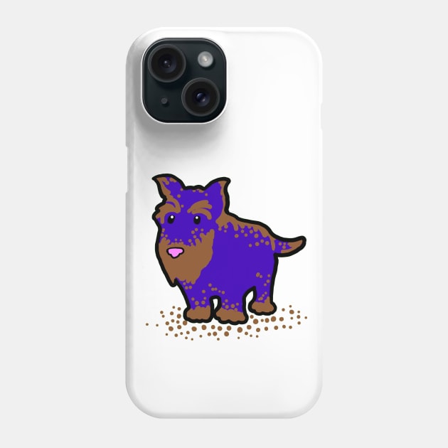 Mucky dog Phone Case by KBMorgan