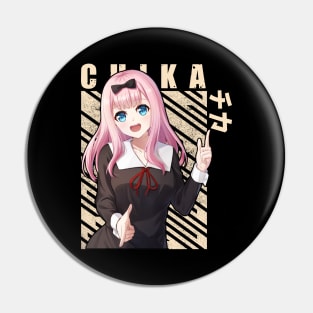 Chika Fujiwara Kaguya Sama Pin