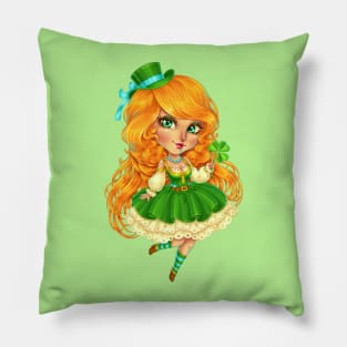 St. Patrick Chibi Pillow