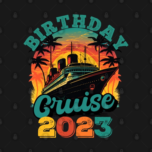Birthday Cruise Squad Party Family Matching Cruise Ship by Daytone