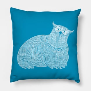 Polar Owlbear Pillow