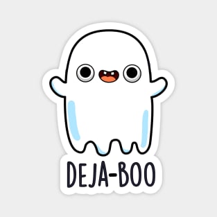 Deja Boo Cute Ghost Pun Magnet