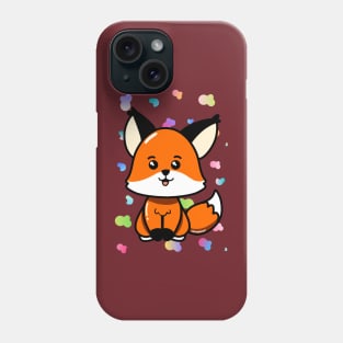Super cute fun adorable small baby fox cub Phone Case