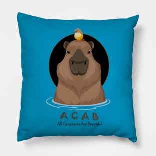 ACAB - All Capybaras Are Beautiful Pillow