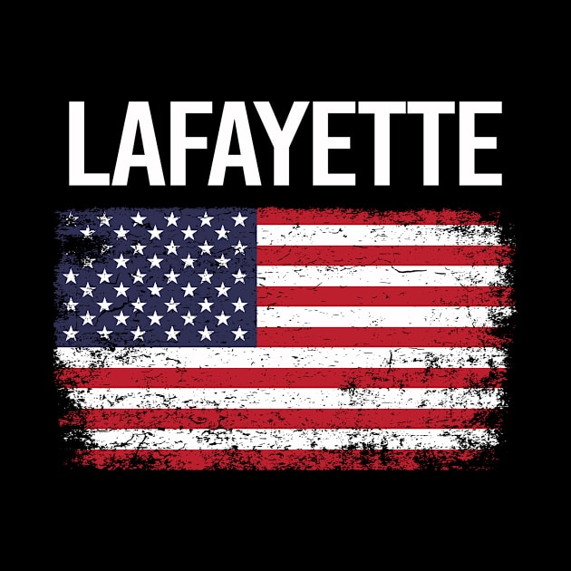 The American Flag Lafayette by flaskoverhand