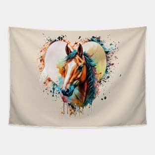 Horse Lover Art Tapestry