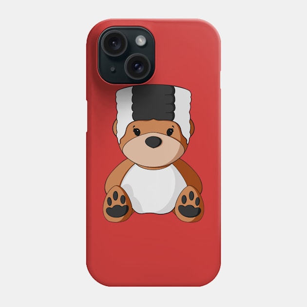 Bride of Frankenstein Teddy Bear Phone Case by Alisha Ober Designs