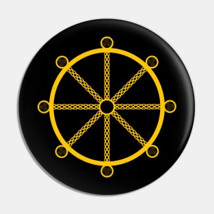 Wheel of Taranis Pin