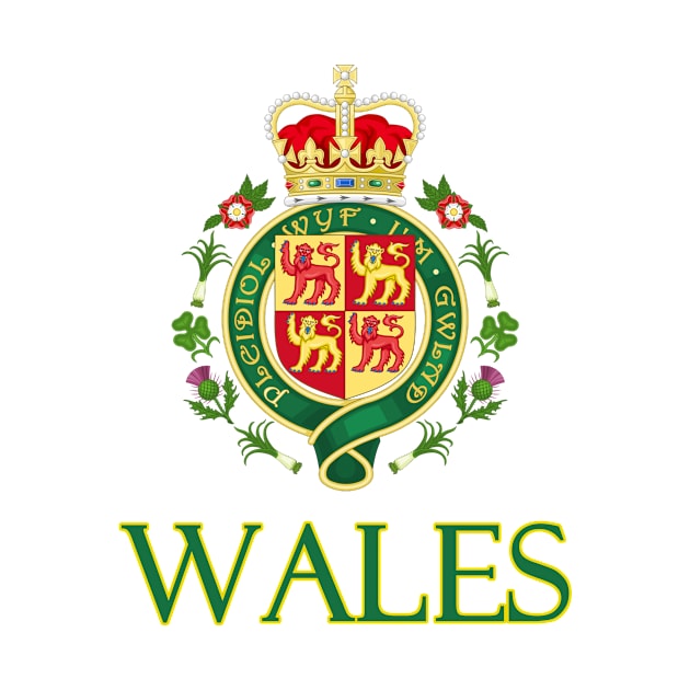 Wales  - Coat of Arms Design by Naves