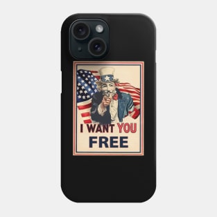 Uncle Sam Phone Case