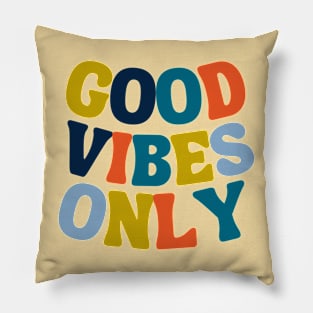 good vibes Pillow