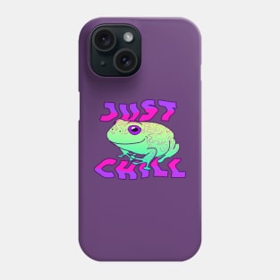 chill frog Phone Case