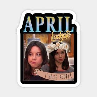 April Ludgate Homage Magnet