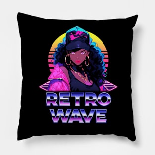 Retro Wave 80s Anime Girl – Anime Shirt Pillow