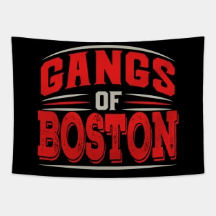Boston - Gangs Of Boston Massachusetts Underground City Tapestry