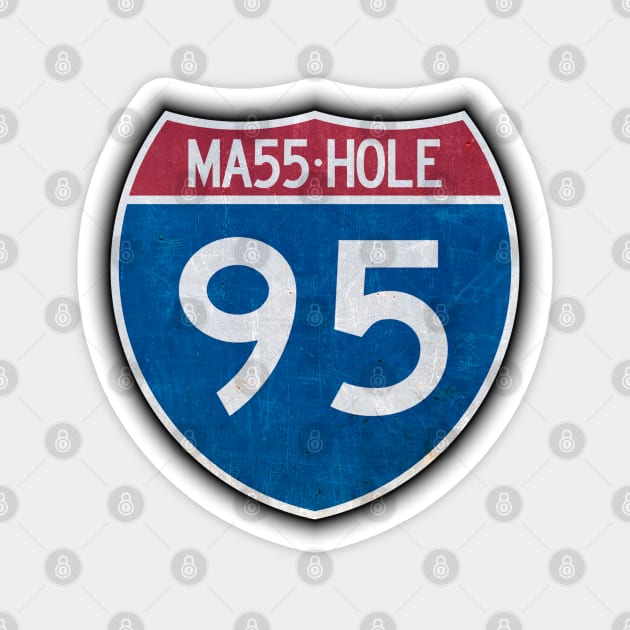 I-95 Magnet by ModernPop