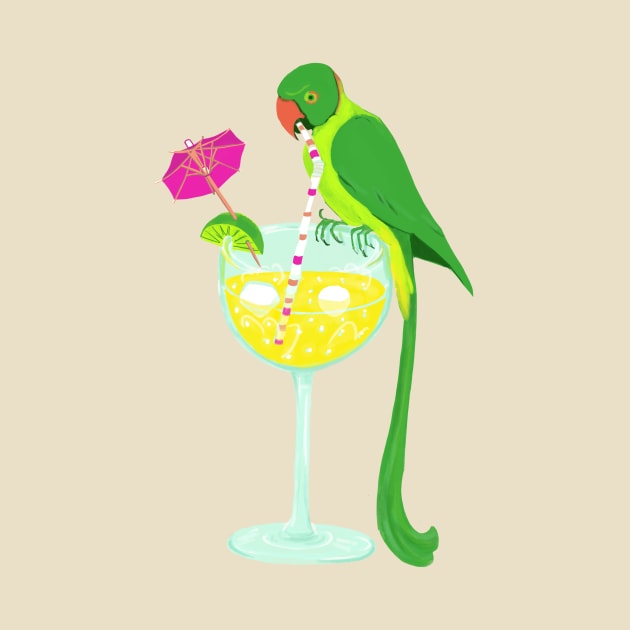 Liquid Sunshine - Parrot by mnutz