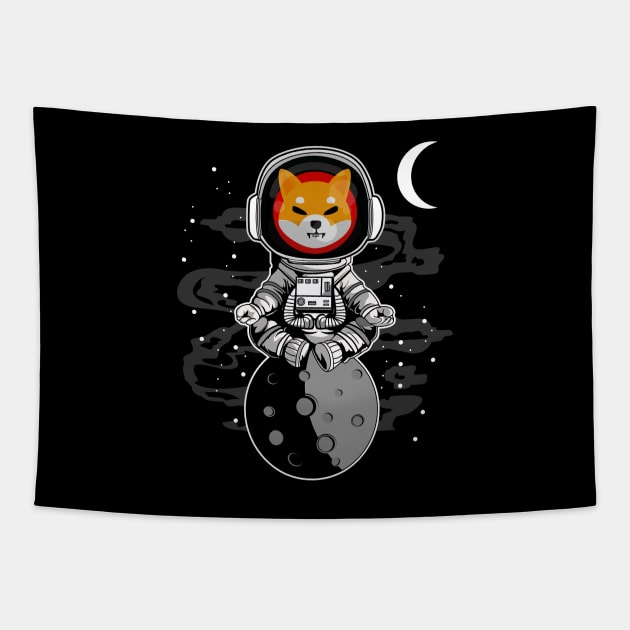 Astronaut Shiba Inu Coin To The Moon Crypto Token Cryptocurrency Wallet Shib Army Birthday Gift For Men Women Kids Tapestry by Thingking About