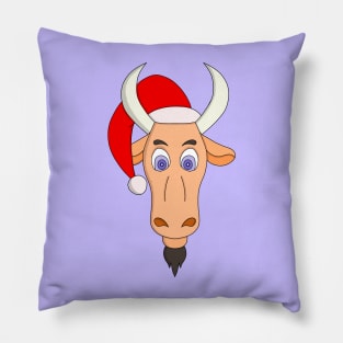 Christmas Ox Pillow