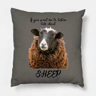 Talk About Sheep, Zwartble Pillow