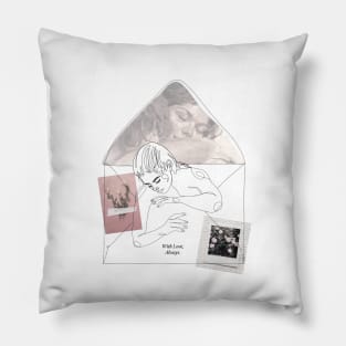 with love, always • Line version Pillow