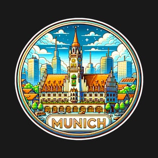 Munich Germany Beer Hall Souvenir Gift T-Shirt