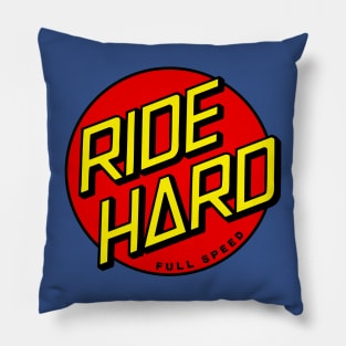 Ride Hard Mountain Bike T-sirt. Pillow