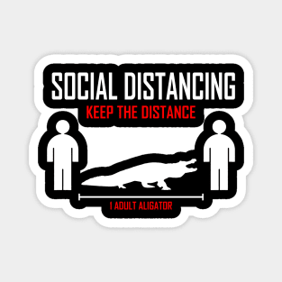 social distancing Magnet