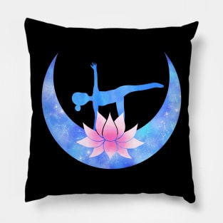 Half Moon Yoga Pose Pillow